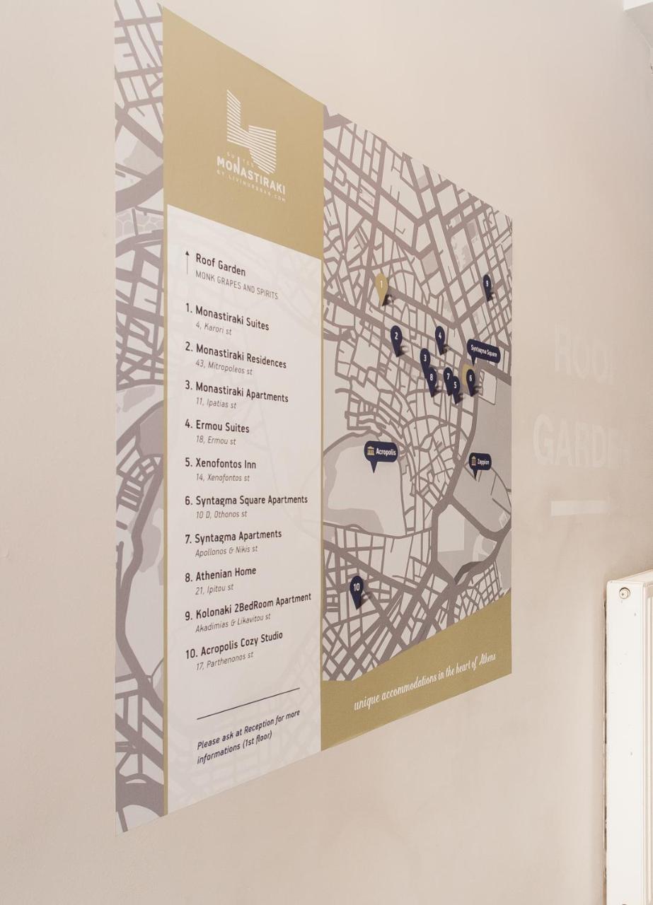 Monastiraki Suites By Livin Urbban Αθήνα Εξωτερικό φωτογραφία